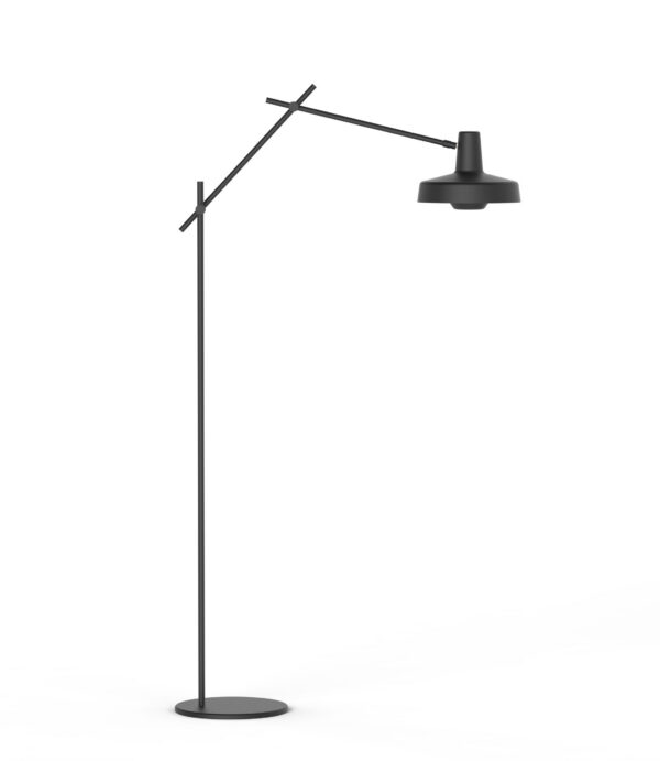 Lampadaire Arigato pliant en acier au design industriel par Grupa