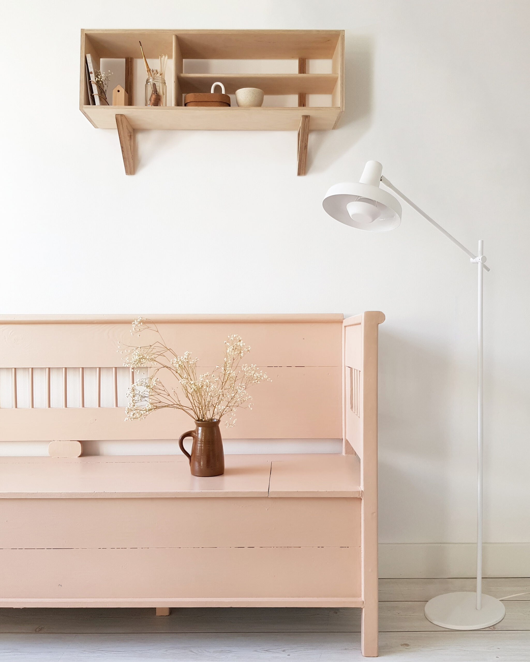 Lampadaire Arigato palace en acier au design industriel par Grupa