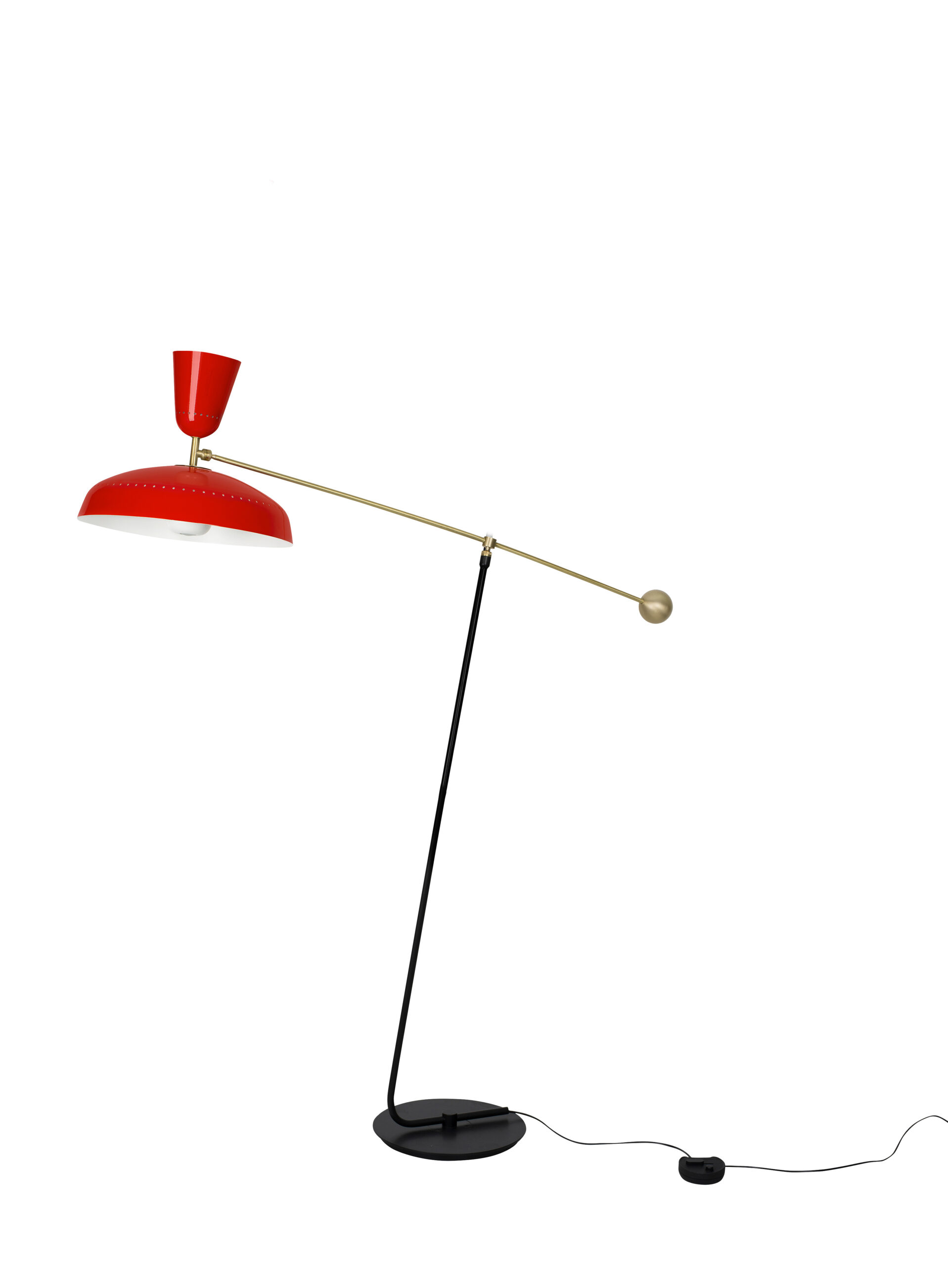 Lampadaire G1 en métal au design industriel par Pierre Guariche x Sammode Lampadaire G1 en métal au design industriel par Pierre Guariche x Sammode