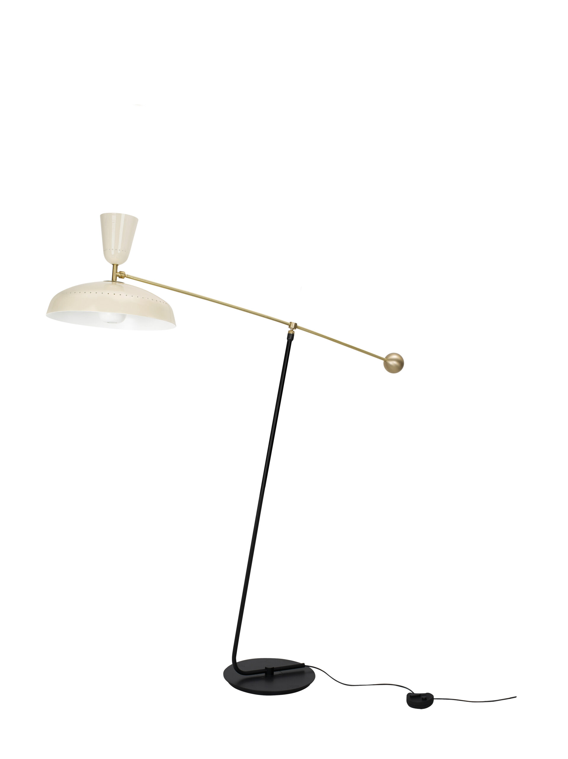 Lampadaire G1 en métal au design industriel par Pierre Guariche x Sammode Lampadaire G1 en métal au design industriel par Pierre Guariche x Sammode