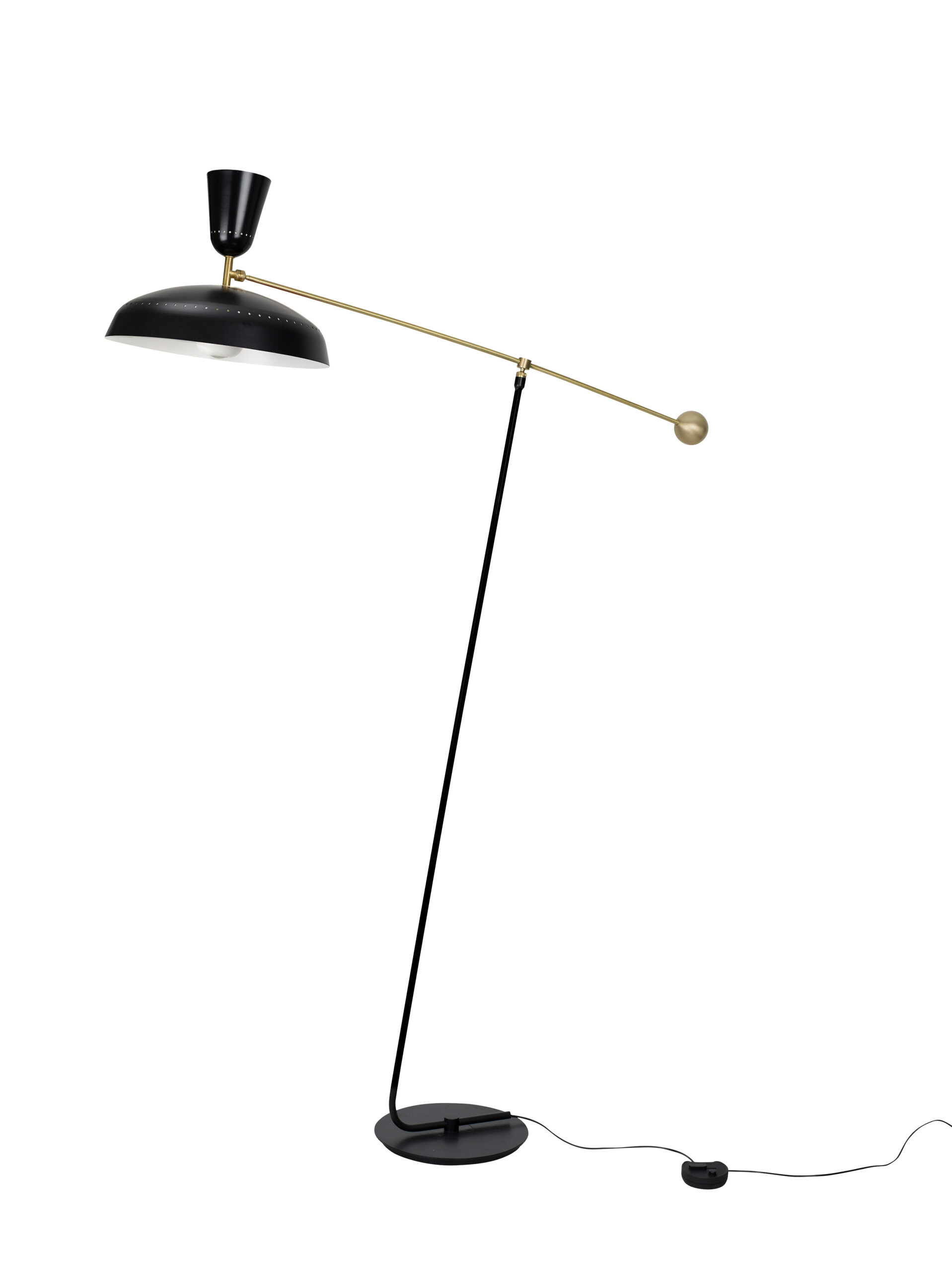 Lampadaire G1 en métal au design industriel par Pierre Guariche x Sammode Lampadaire G1 en métal au design industriel par Pierre Guariche x Sammode