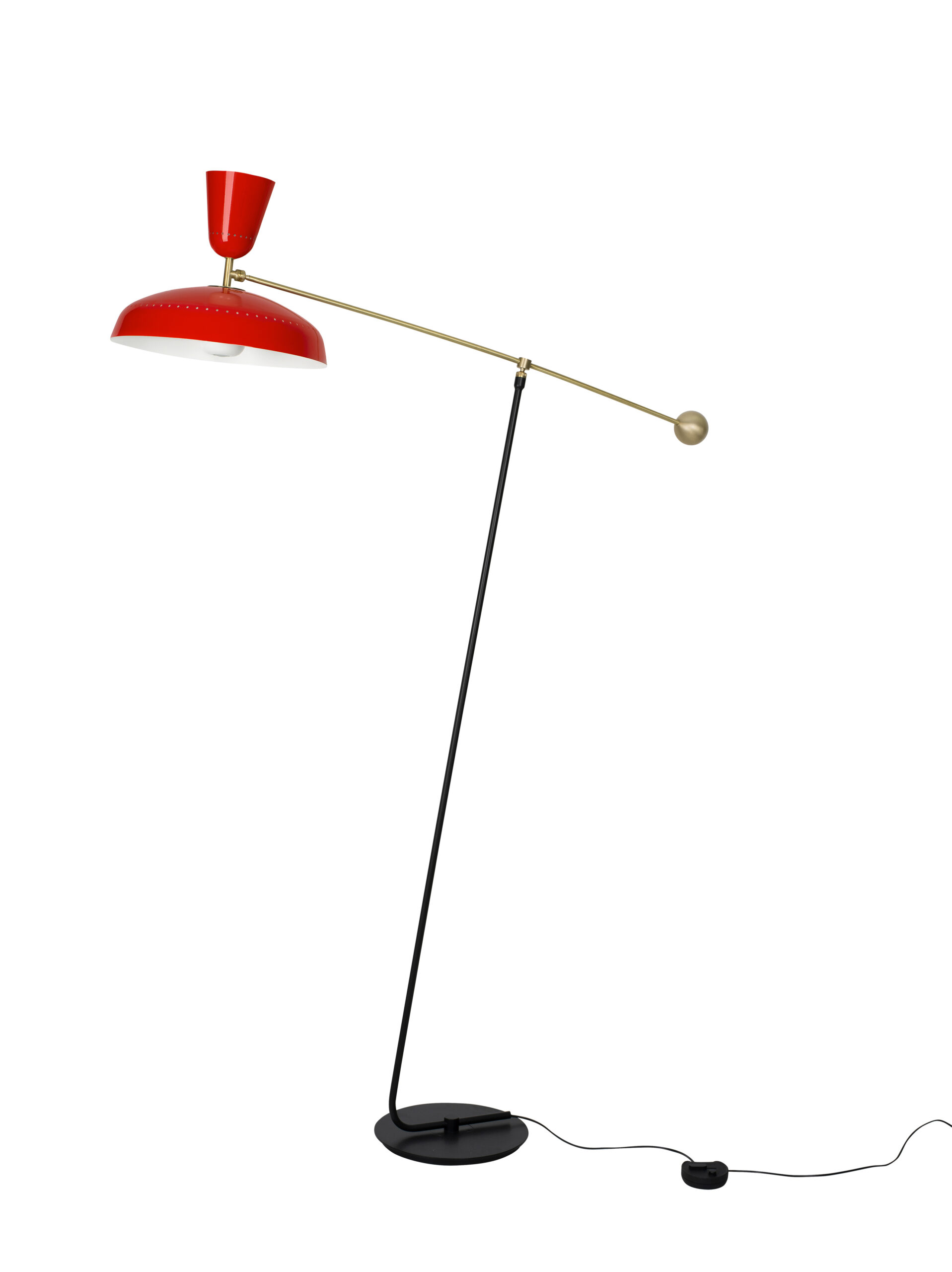 Lampadaire G1 en métal au design industriel par Pierre Guariche x Sammode Lampadaire G1 en métal au design industriel par Pierre Guariche x Sammode