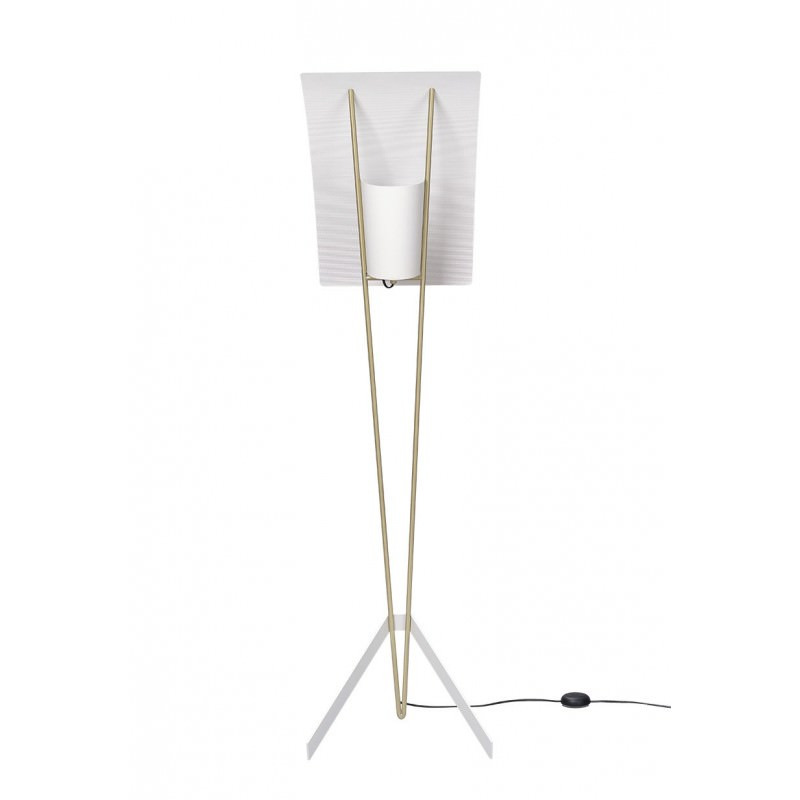 Lampadaire G30 en laiton au design contemporain par Pierre Guariche x Sammode Lampadaire G30 en laiton au design contemporain par Pierre Guariche x Sammode