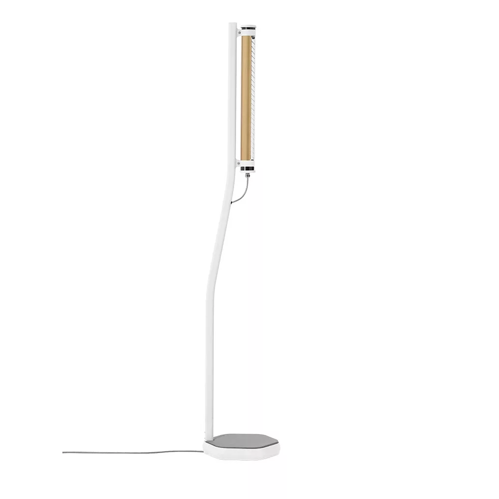 Lampadaire Bodom en aluminium au design industriel par Sammode