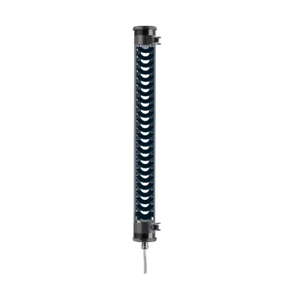 Applique Elgar en inox au design industriel par Sammode