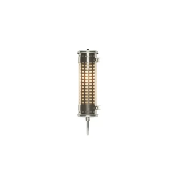 Applique Gude en inox au design industriel par Sammode
