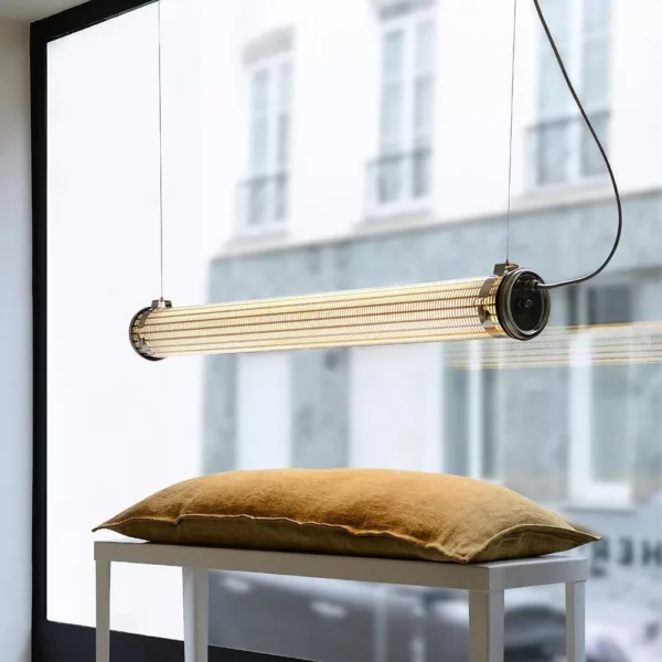 Suspension Kyhn en inox au design industriel par Sammode