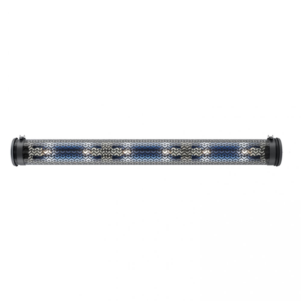 Suspension Monceau en inox au design industriel par Sammode