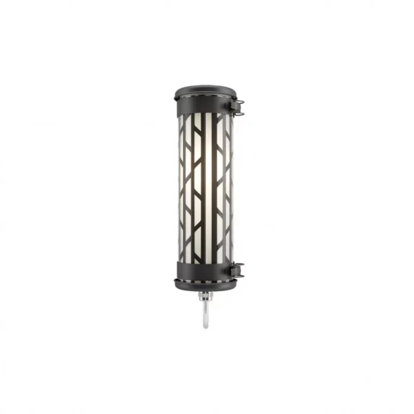 Applique Belleville mini en inox au design industriel par Sammode