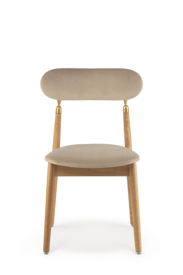 Chaise 7.1 en chêne massif au design chic par Nikita Bukoros x Emko