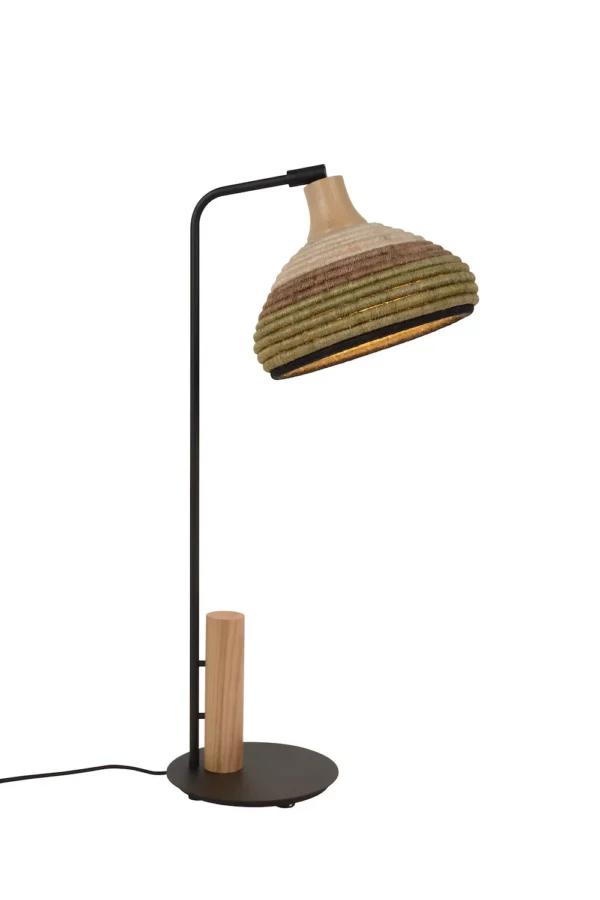 Lampe à poser Grass en fibre d’abaca au design naturel par Jette Scheib x Forestier