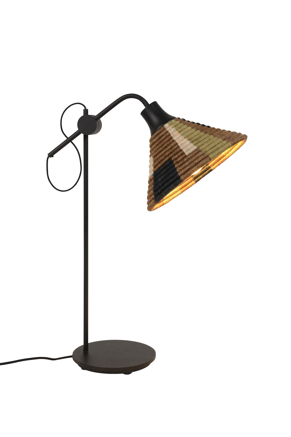 Lampe à poser Parrot en fibre d’abaca au design naturel par Jette Scheib x Forestier Lampe à poser Parrot en fibre d’abaca au design naturel par Jette Scheib x Forestier