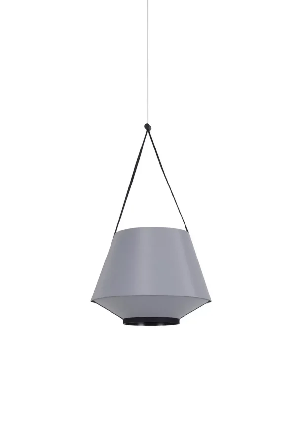 Suspension Carrie en lin au design naturel par Jette Scheib x Forestier