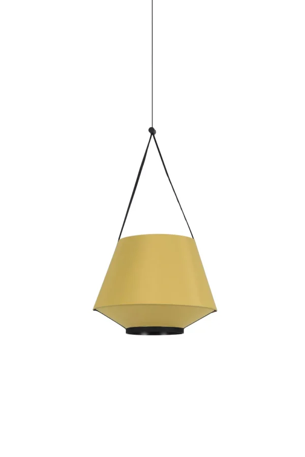 Suspension Carrie en lin au design naturel par Jette Scheib x Forestier