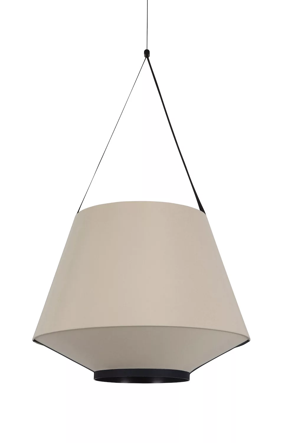 Suspension Carrie en lin au design naturel par Jette Scheib x Forestier Suspension Carrie en lin au design naturel par Jette Scheib x Forestier