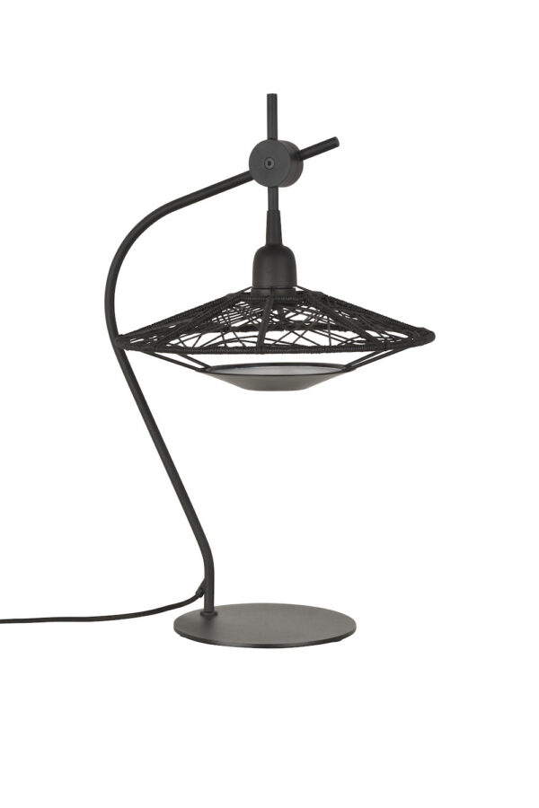 Lampe à poser Carpa en métal au design graphique par Jette Scheib x Forestier