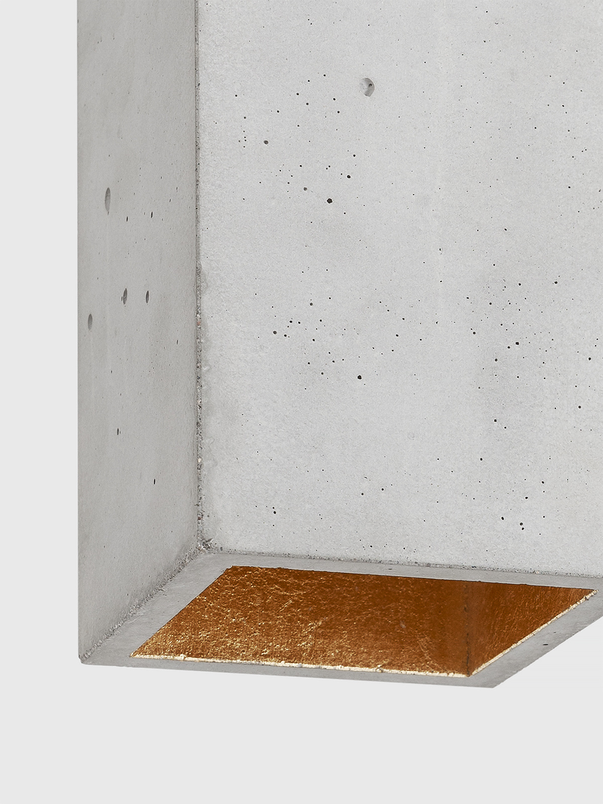 Suspension Design B2 Rectangular en béton par Stefan Gant x Gant light Suspension Design B2 Rectangular en béton par Stefan Gant x Gant light