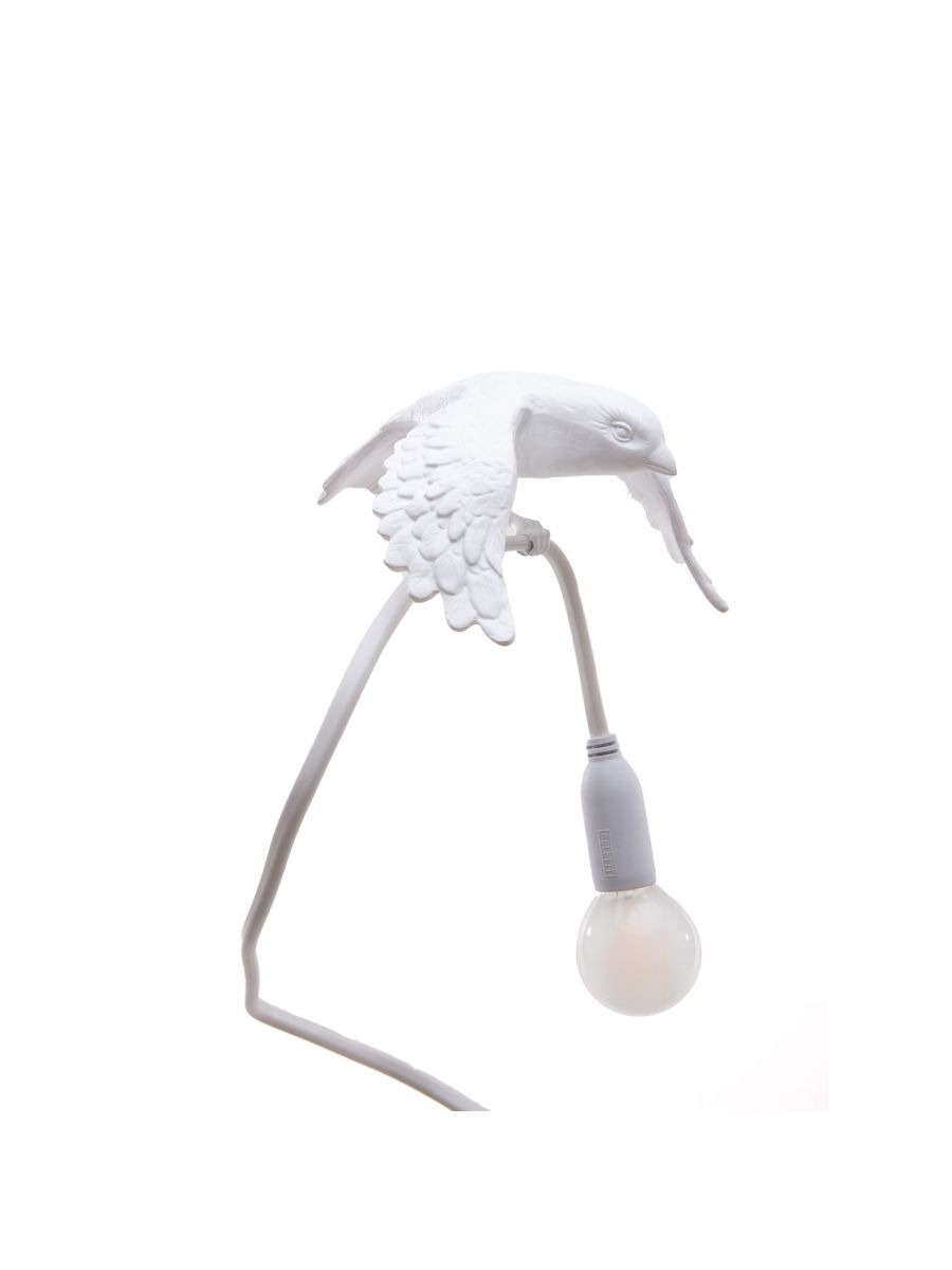 Lampe à pince Sparrow Taking Off en forme d'oiseau en résine par Marcantonio x Seletti Lampe à pince Sparrow Taking Off en forme d'oiseau en résine par Marcantonio x Seletti