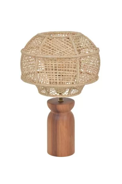Lampe à poser Odysee en raphia naturel par Market Set