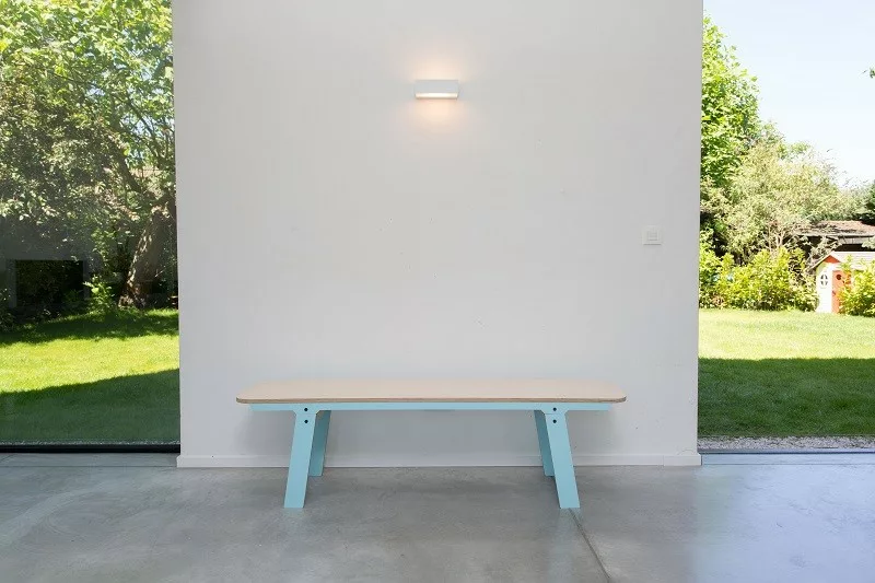 Banc d'intérieur contemporain Slim bench 01 Mid en bois