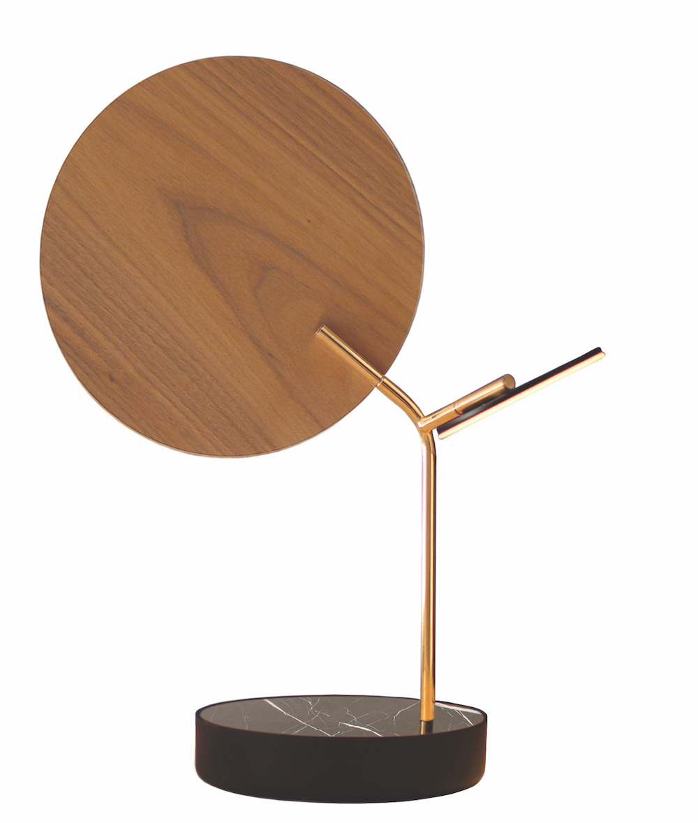 Lampe à poser Ballon noir LED au design scandinave par Tunto Lampe à poser Ballon noir LED au design scandinave par Tunto