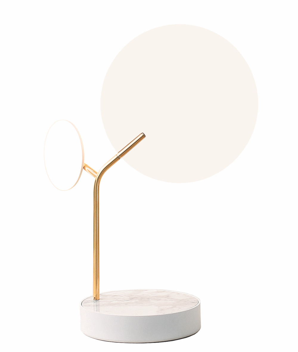 Lampe à poser Ballon blanc LED au design scandinave par Tunto Lampe à poser Ballon blanc LED au design scandinave par Tunto