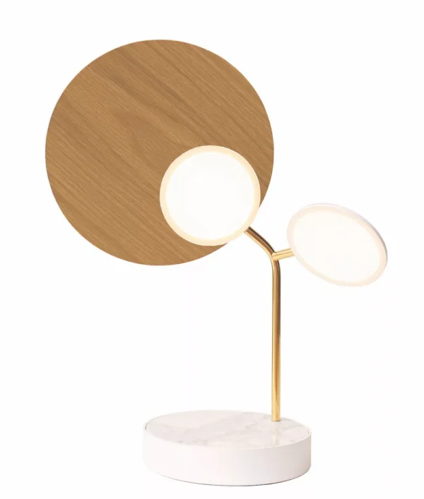 Lampe à poser Ballon blanc LED au design scandinave par Tunto