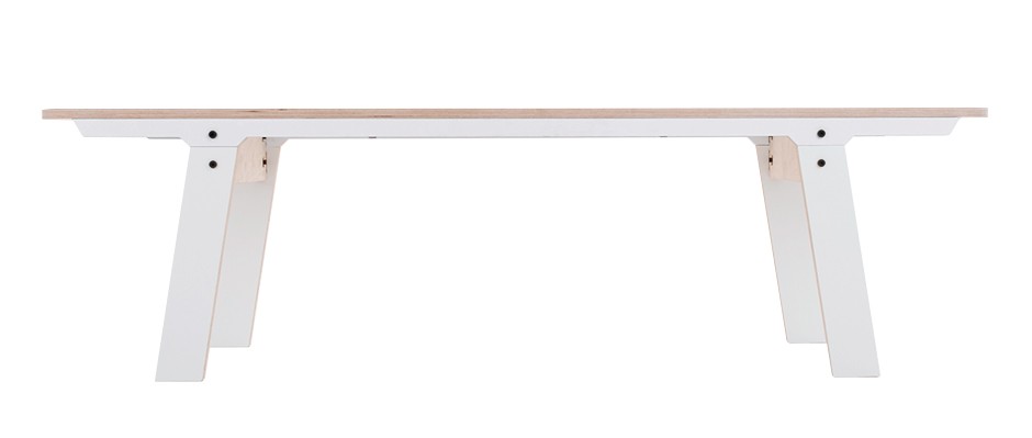 Banc d'intérieur contemporain Slim bench 01 Mid en bois Banc d'intérieur contemporain Slim bench 01 Mid en bois