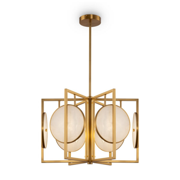 Suspension Marmo XL en métal au design vintage par Maytoni