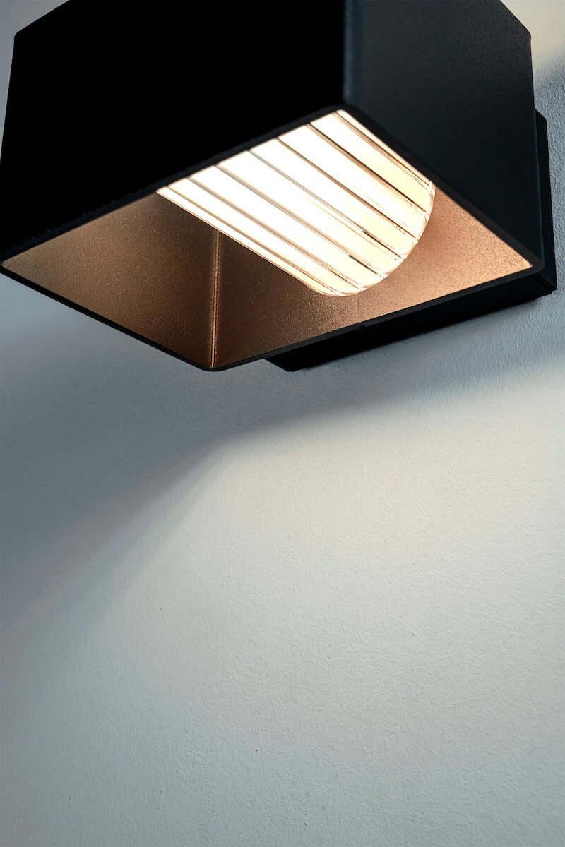 Applique extérieur Frame LED en métal par Aqueni x Estiluz Applique extérieur Frame LED en métal par Aqueni x Estiluz