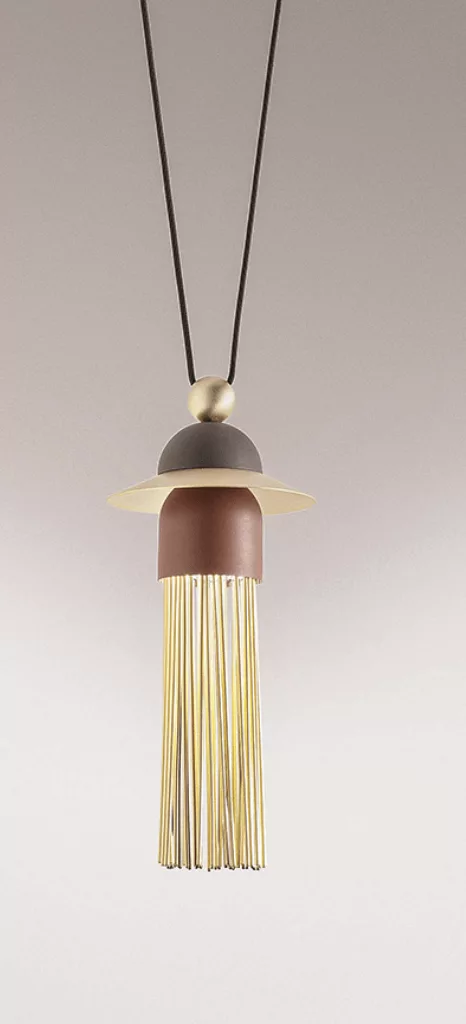 Suspension Nappe N1 en métal et verre par Marco Zito X Masiero Suspension Nappe N1 en métal et verre par Marco Zito X Masiero