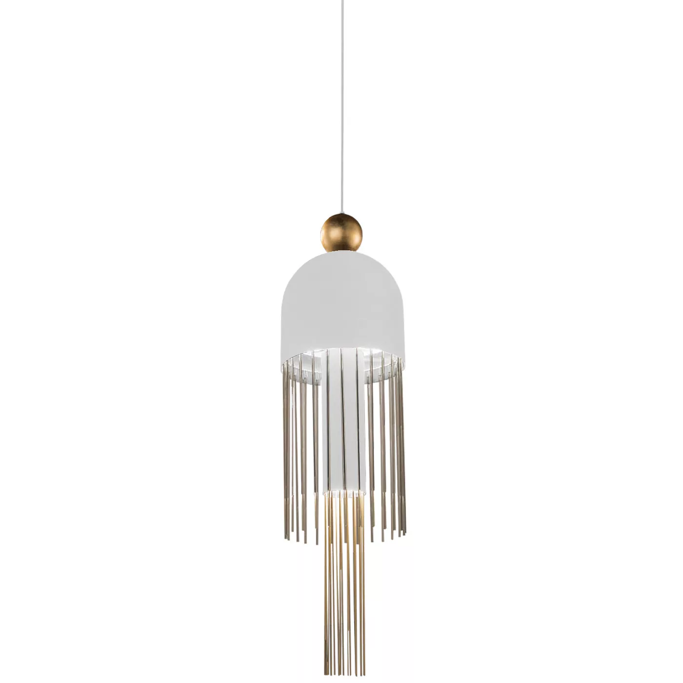 Suspension Nappe XL2 en métal et verre par Marco Zito X Masiero Suspension Nappe XL2 en métal et verre par Marco Zito X Masiero