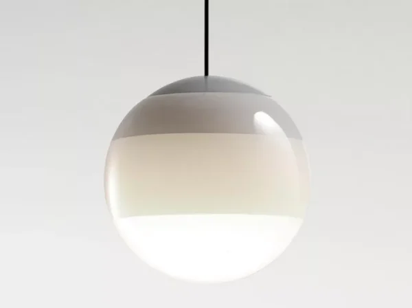 Suspension Dipping Light XL Ø30cm en verre soufflé par Jordi Canudas - Marset