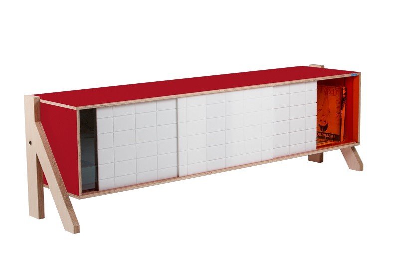 Meuble TV design Frame 01 M (1m65) au style contemporain et moderne Rform Buffet design Frame 01 M (1m65) au style contemporain et moderne