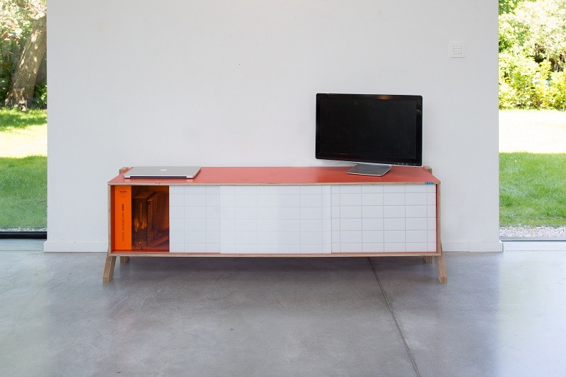 Meuble TV design Frame 01 M (1m65) au style contemporain et moderne Rform Buffet design Frame 01 M (1m65) au style contemporain et moderne