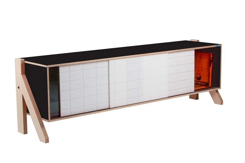 Meuble TV design Frame 01 M (1m65) au style contemporain et moderne Rform Buffet design Frame 01 M (1m65) au style contemporain et moderne