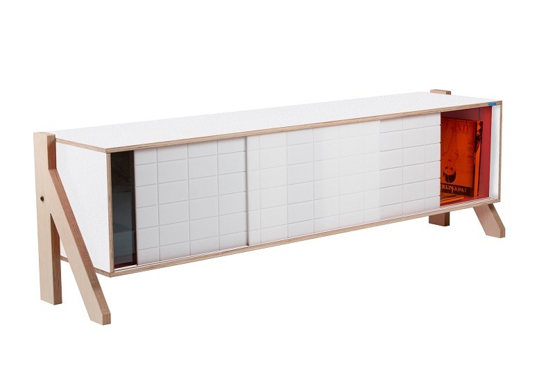 Meuble TV design Frame 01 M (1m65) au style contemporain et moderne Rform Buffet design Frame 01 M (1m65) au style contemporain et moderne