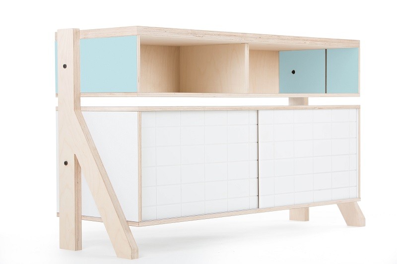 Meuble TV Frame 02 S (1m15) au style contemporain et moderne Rform Buffet design Frame 02 M (1m15) au style contemporain et moderne