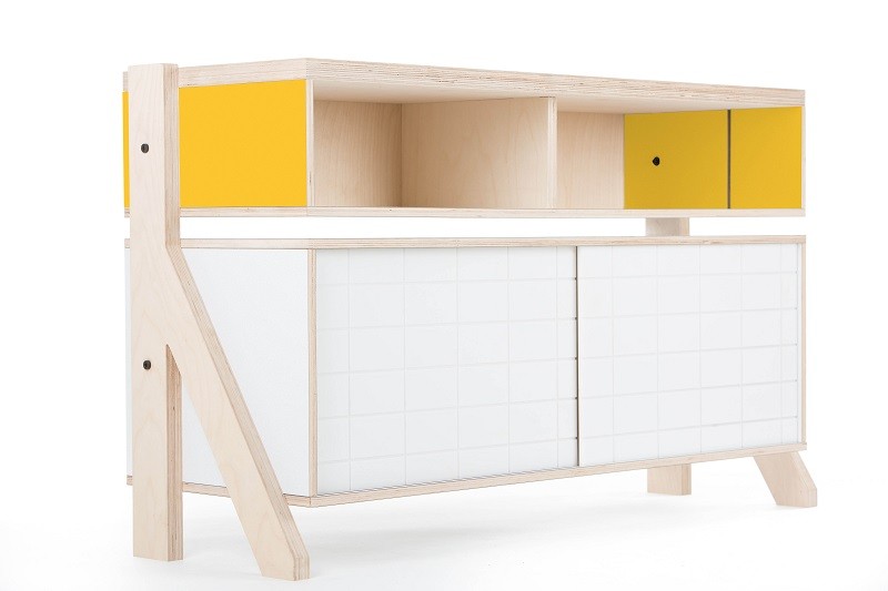 Meuble TV Frame 02 S (1m15) au style contemporain et moderne Rform Buffet design Frame 02 M (1m15) au style contemporain et moderne