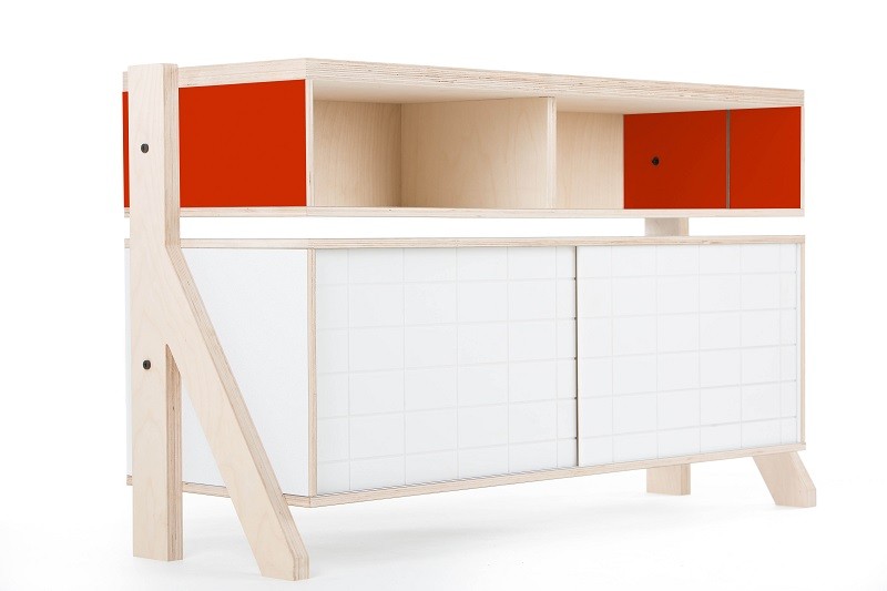 Meuble TV Frame 02 S (1m15) au style contemporain et moderne Rform Buffet design Frame 02 M (1m15) au style contemporain et moderne