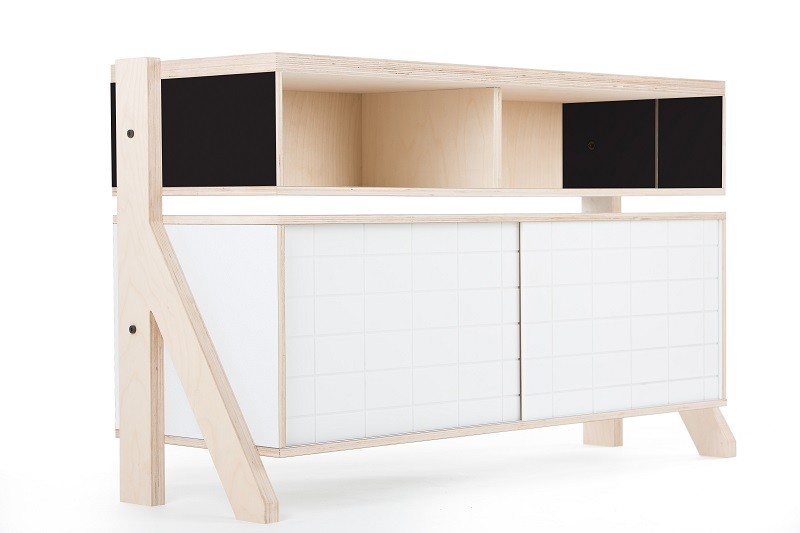 Meuble TV Frame 02 S (1m15) au style contemporain et moderne Rform Buffet design Frame 02 M (1m15) au style contemporain et moderne