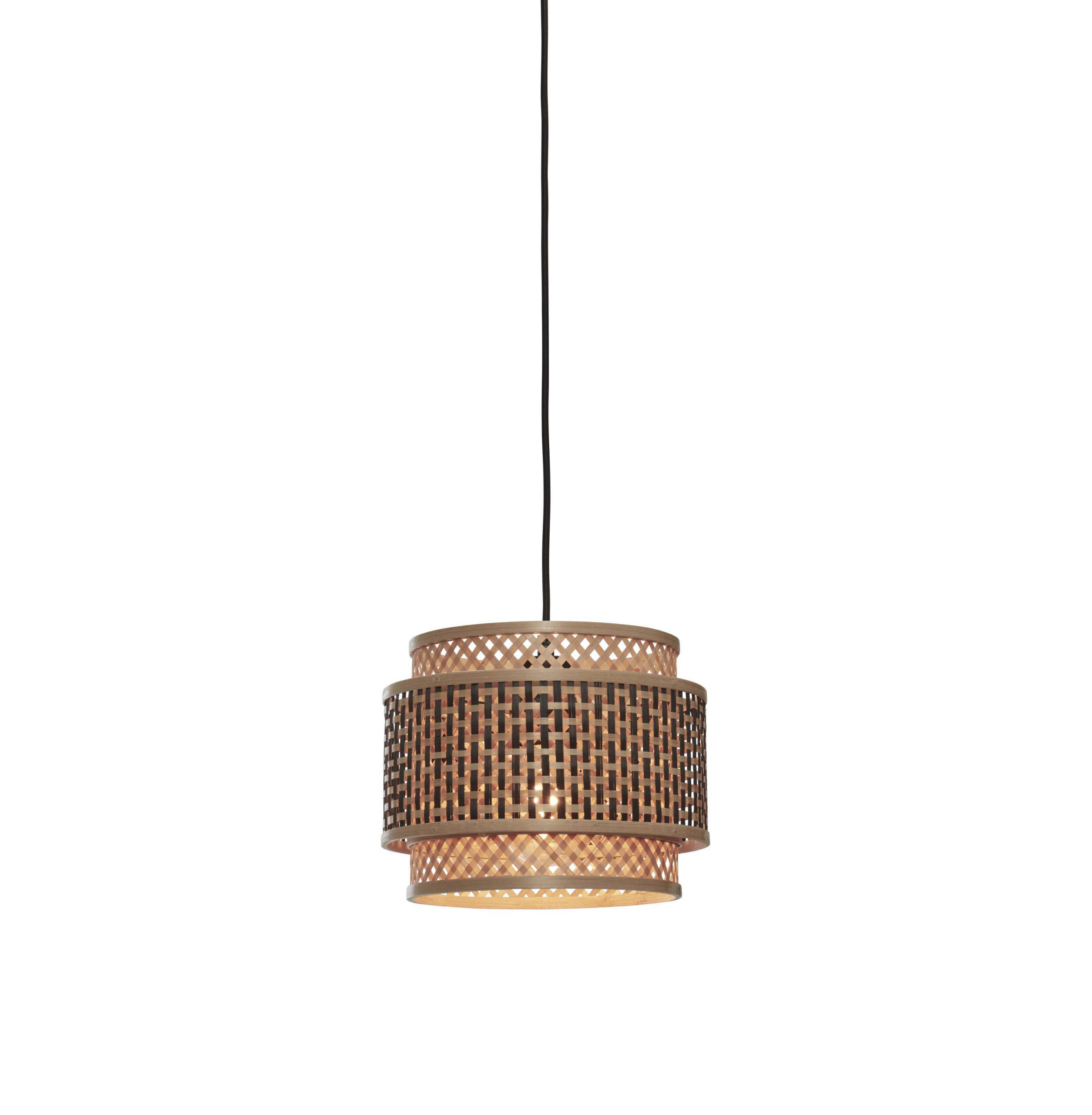 Suspension Bhutan avec abat-jour en Bambou naturel au design naturel par Good & Mojo Suspension Bhutan avec abat-jour en Bambou naturel au design naturel par Good & Mojo