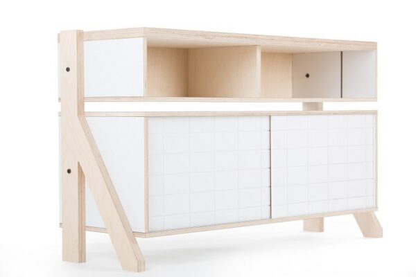 Buffet design Frame 02 M (1m15) au style contemporain et moderne
