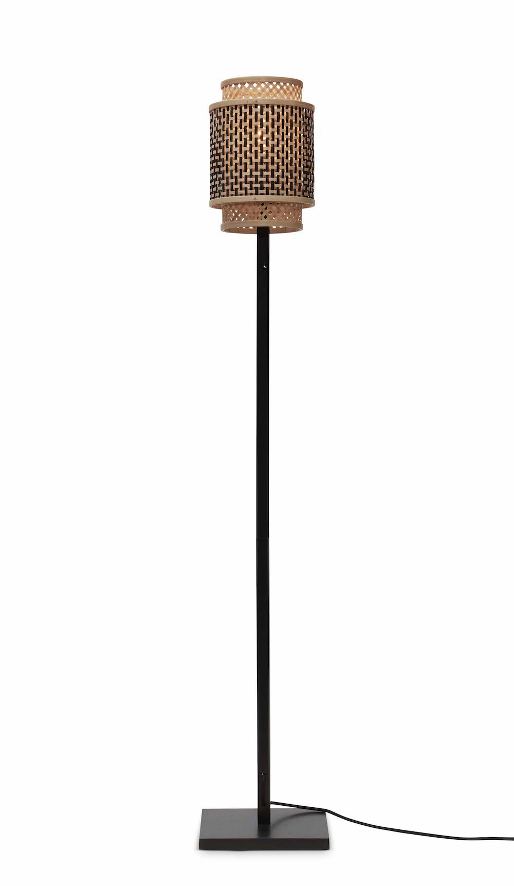 Lampadaire Bhutan avec abat-jour en Bambou naturel au design naturel par Good & Mojo Lampadaire Bhutan avec abat-jour en Bambou naturel au design naturel par Good & Mojo