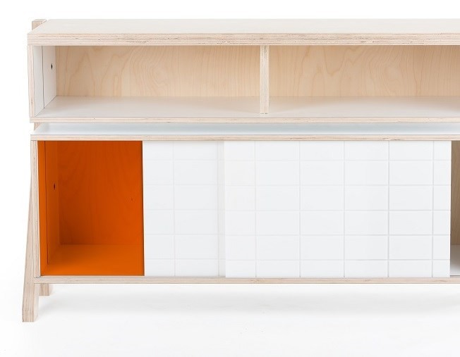 Buffet design Frame 02 M (1m65) au style contemporain et moderne Buffet design Frame 02 M (1m65) au style contemporain et moderne