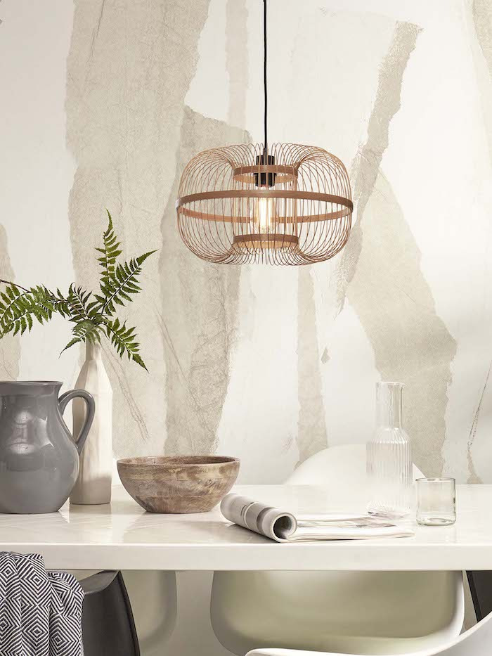 Suspension Hokkaido en bamboo au design naturel par Good & Mojo Suspension Hokkaido en bamboo au design naturel par Good & Mojo
