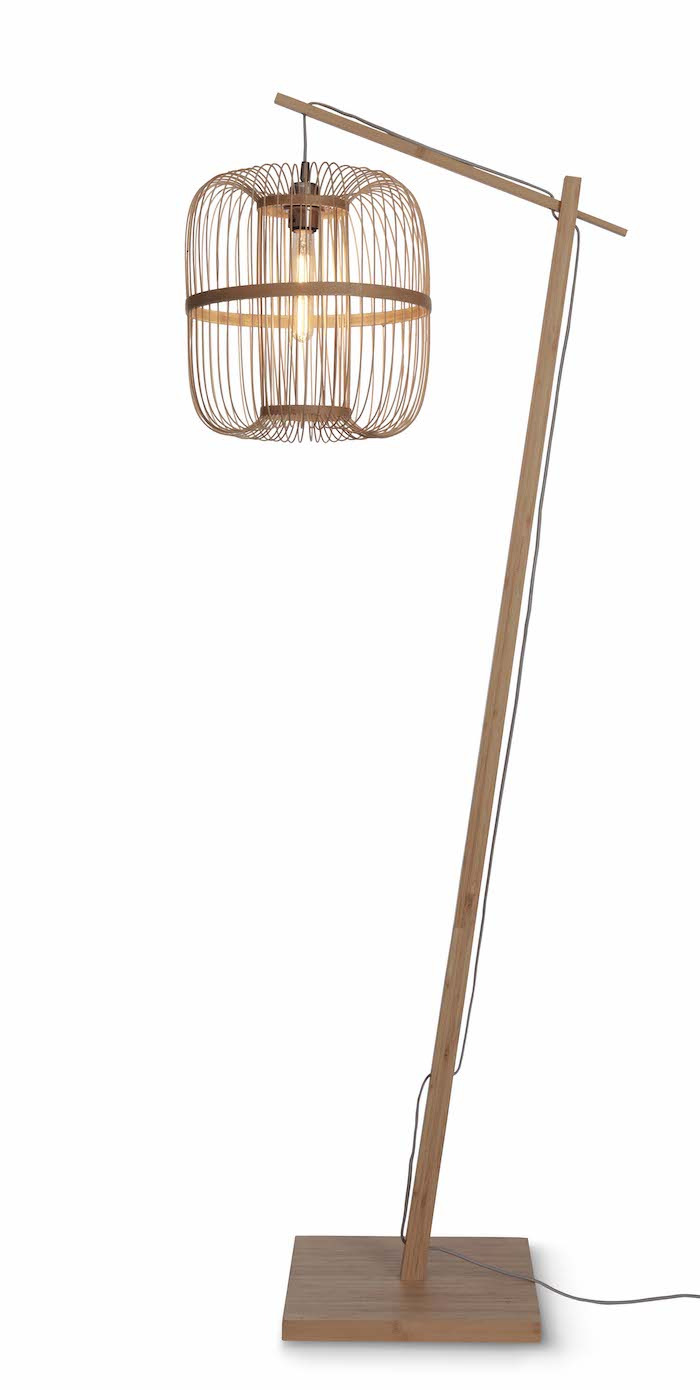 Lampadaire Hokkaido en bamboo au design naturel par Good & Mojo Lampadaire Hokkaido en bamboo au design naturel par Good & Mojo