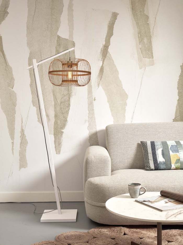 Lampadaire Hokkaido en bamboo au design naturel par Good & Mojo Lampadaire Hokkaido en bamboo au design naturel par Good & Mojo