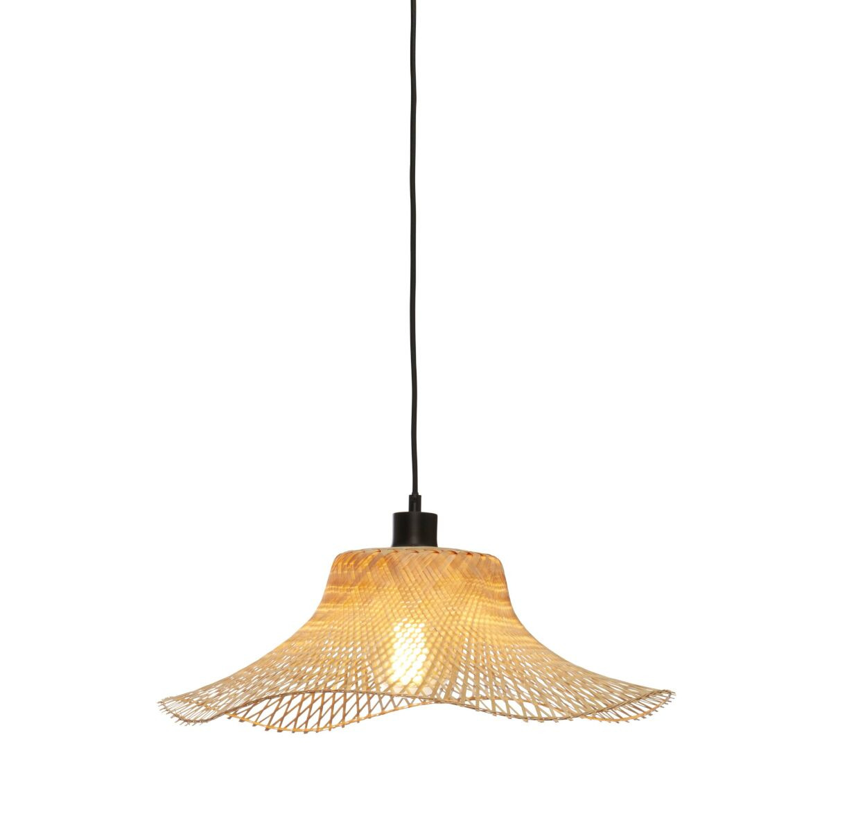 Suspension Ibiza en bamboo au design naturel par Good & Mojo