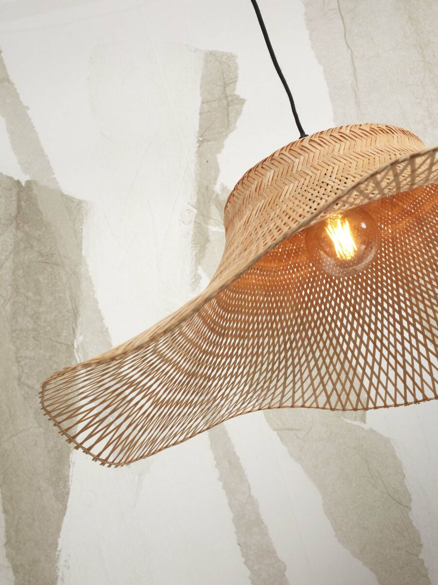 Suspension Ibiza en bamboo au design naturel par Good & Mojo Suspension Ibiza en bamboo au design naturel par Good & Mojo